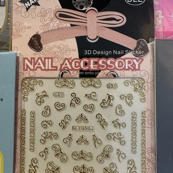Assorted Nail Art Sticker Set - Picture 7 of 11